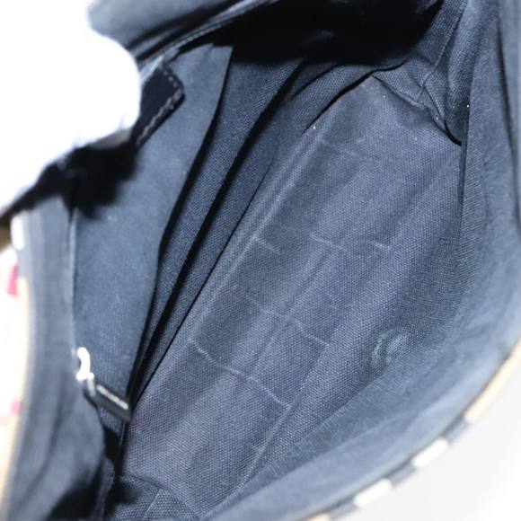 BURBERRY Nova Check Shoulder Bag PVC Beige Auth hk1702 - Picture 16 of 16